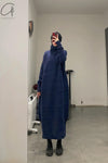 Daniel Andresen long skirt lark hidden blue